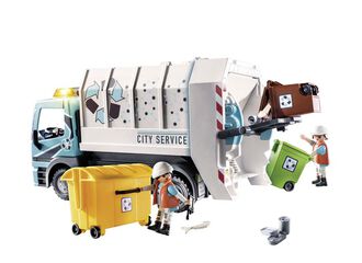 Playmobil City Life Camión de la basura con luz 70885