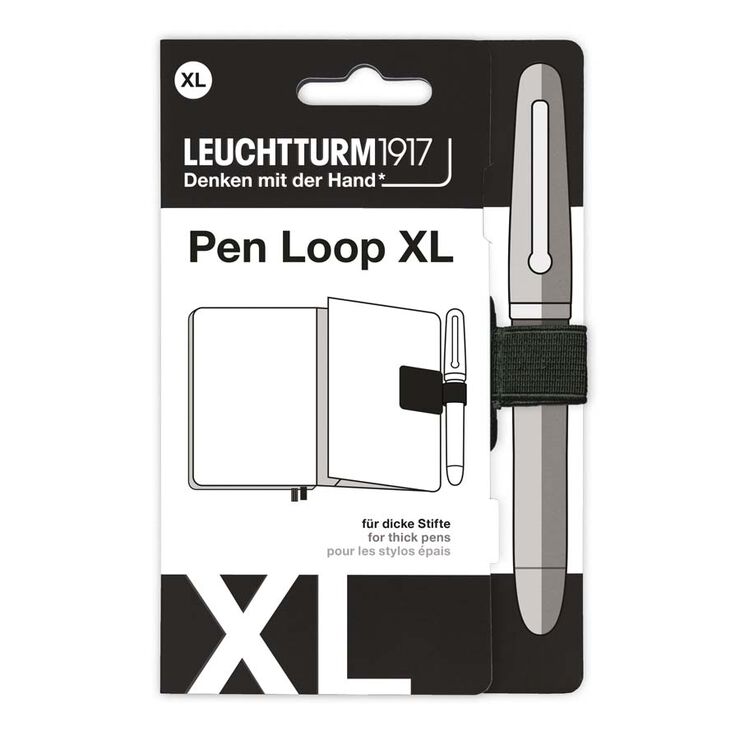 Suport boligraf Pen Loop XL Leuchtturm black