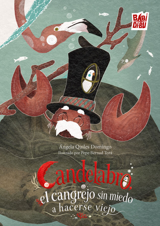 Candelabro, el cangrejo sin miedo a hacerse viejo