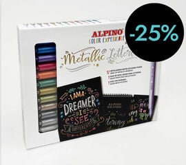 Set Metallic Lettering Alpino Color Experience