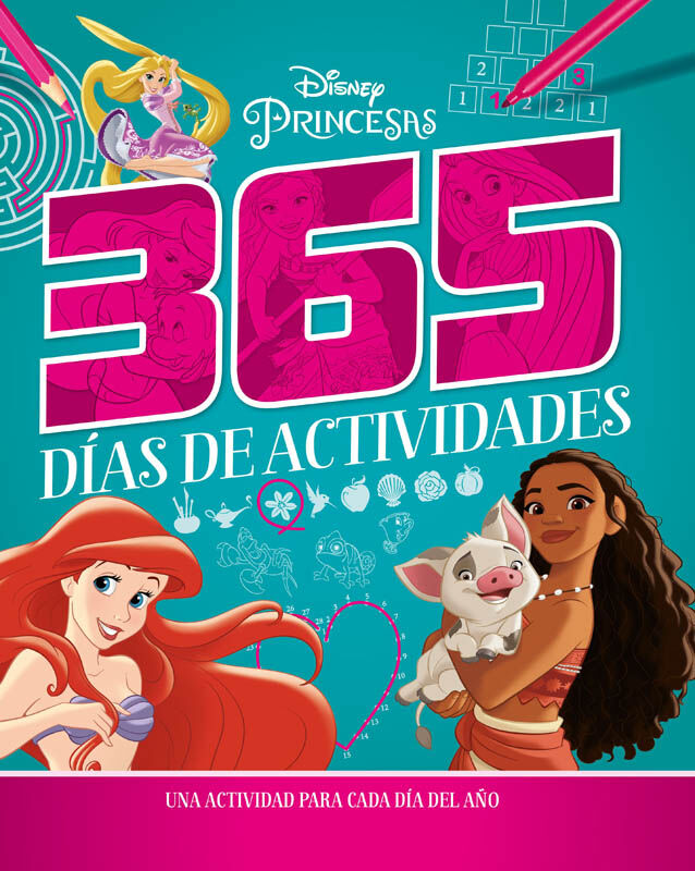 Princesas. 365 d&iacute;as de actividades