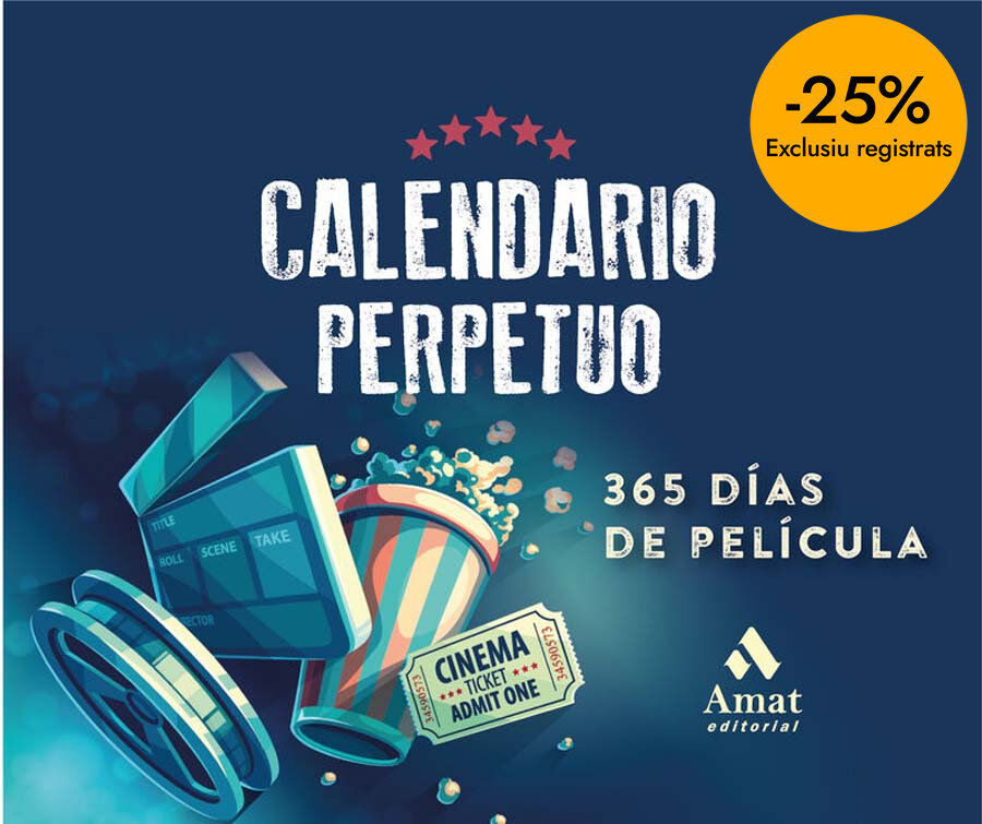 Calendario perpetuo 365 D&iacute;as de pel&iacute;cula