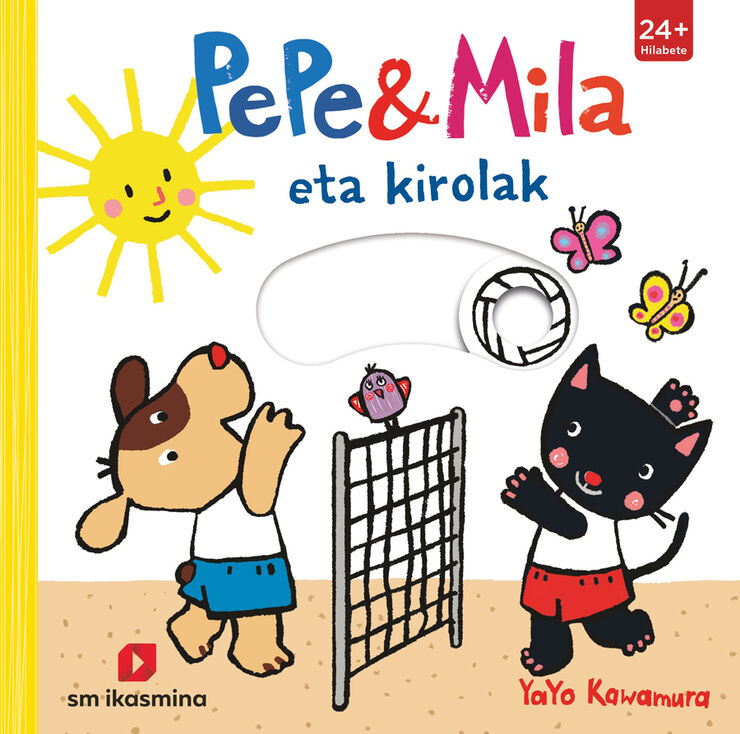 Pepek eta Milak kirola egiten dute