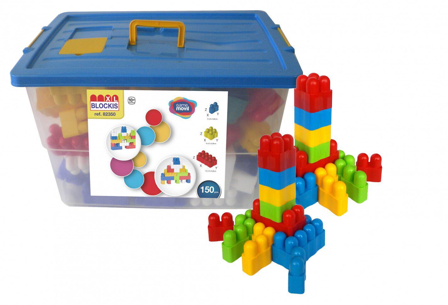 Juego de construcci&oacute;n Game Movil Block XL ba&uacute;l