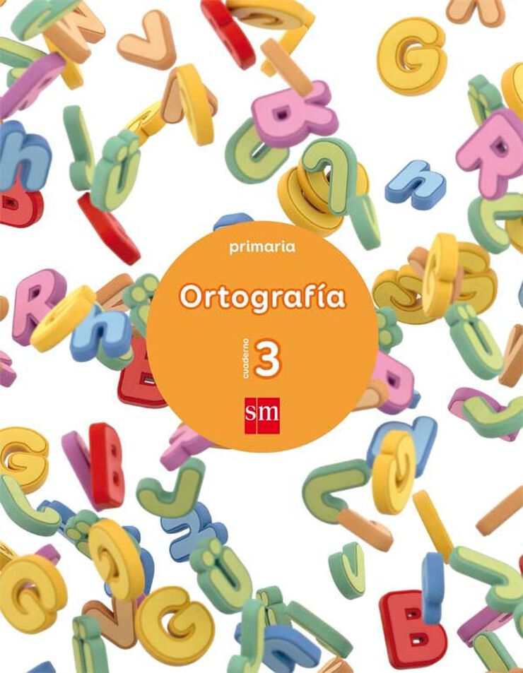 Cuaderno 3 de ortograf&iacute;a. Primaria