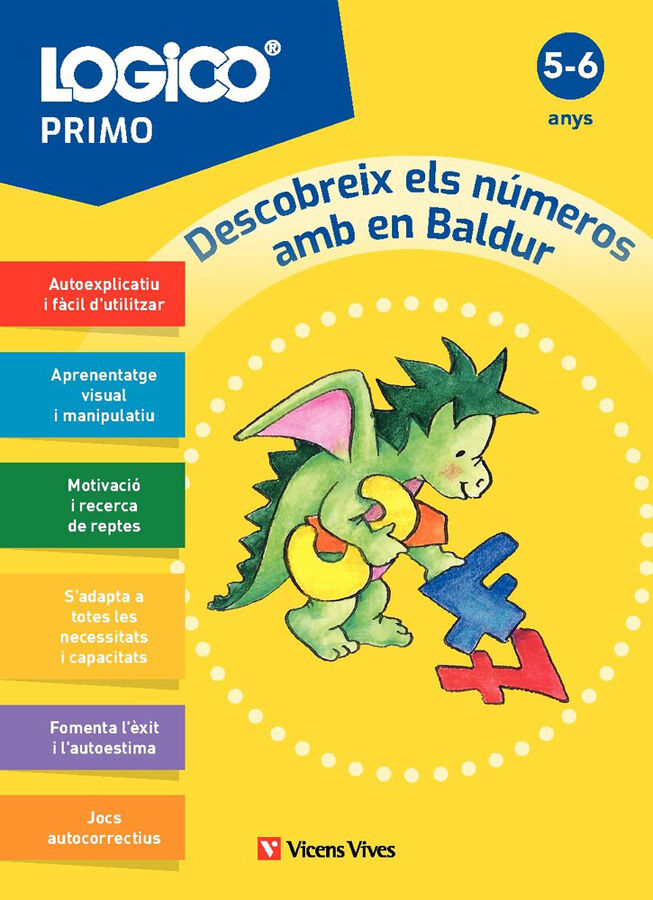 Logico Primo. Descobreix el N&uacute;meros amb en Baldur (5-6 anys)