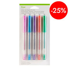 Retoladors glitter 0,8mm 5 colors