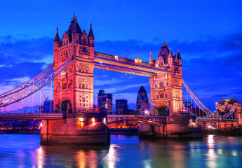Puzle 1000 Tower Bidge Por La Noche