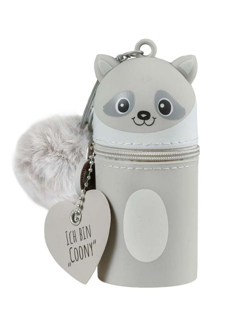 Estuche silicona Mini mapache