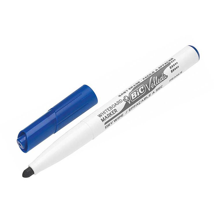 Rotuladores pizarra Velleda medium azul 12u