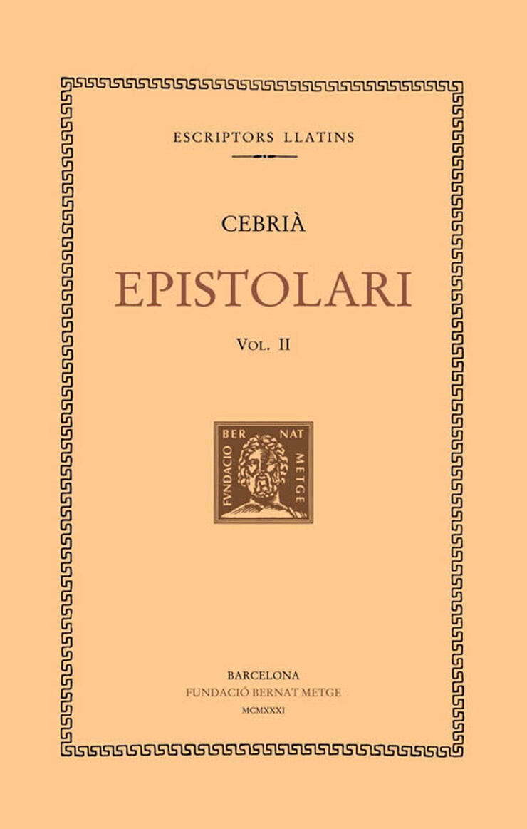 Epistolari, vol. II