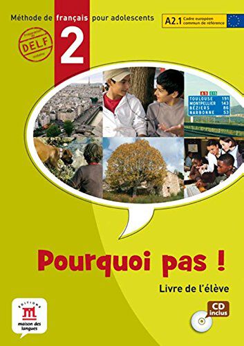 Porquoi Pas! 2 Livre de l'&eacute;l&egrave;ve + CD