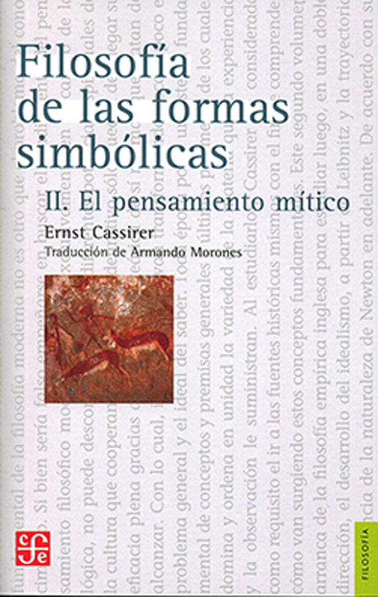 Filosofía de las formas simbólicas, II: El pensamiento mítico