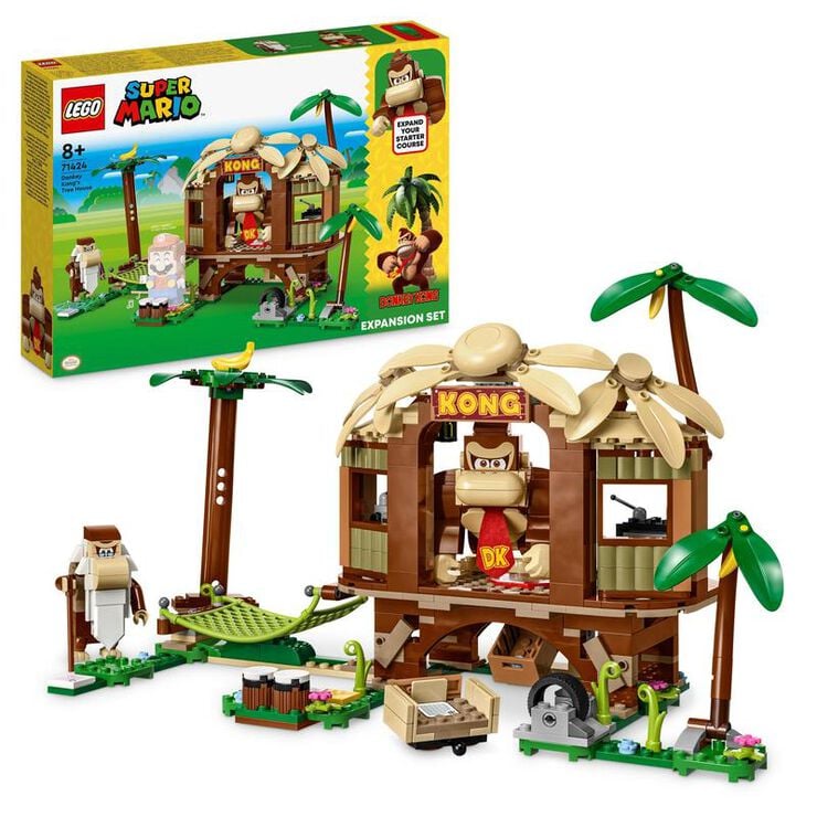 LEGO® Super Mario Set de Expansión: Casa del Árbol de Donkey Kong 71424