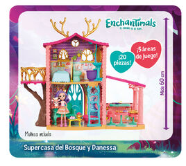 Casa de muñecas Mattel Enchantimals Súper casa del bosque