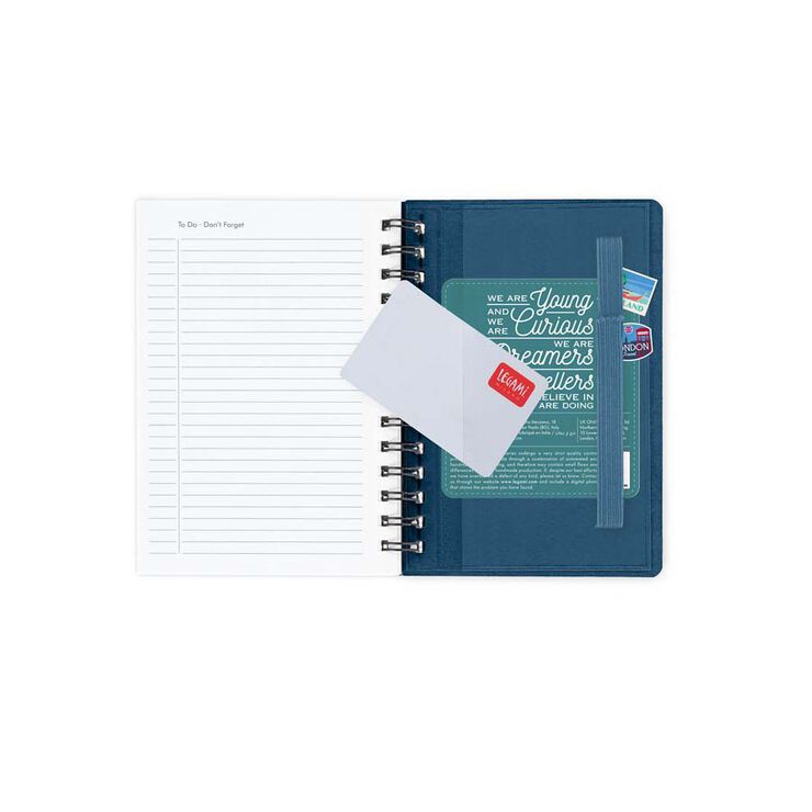 Agenda Legami espiral sem/vista mult 2026 Travel Stick
