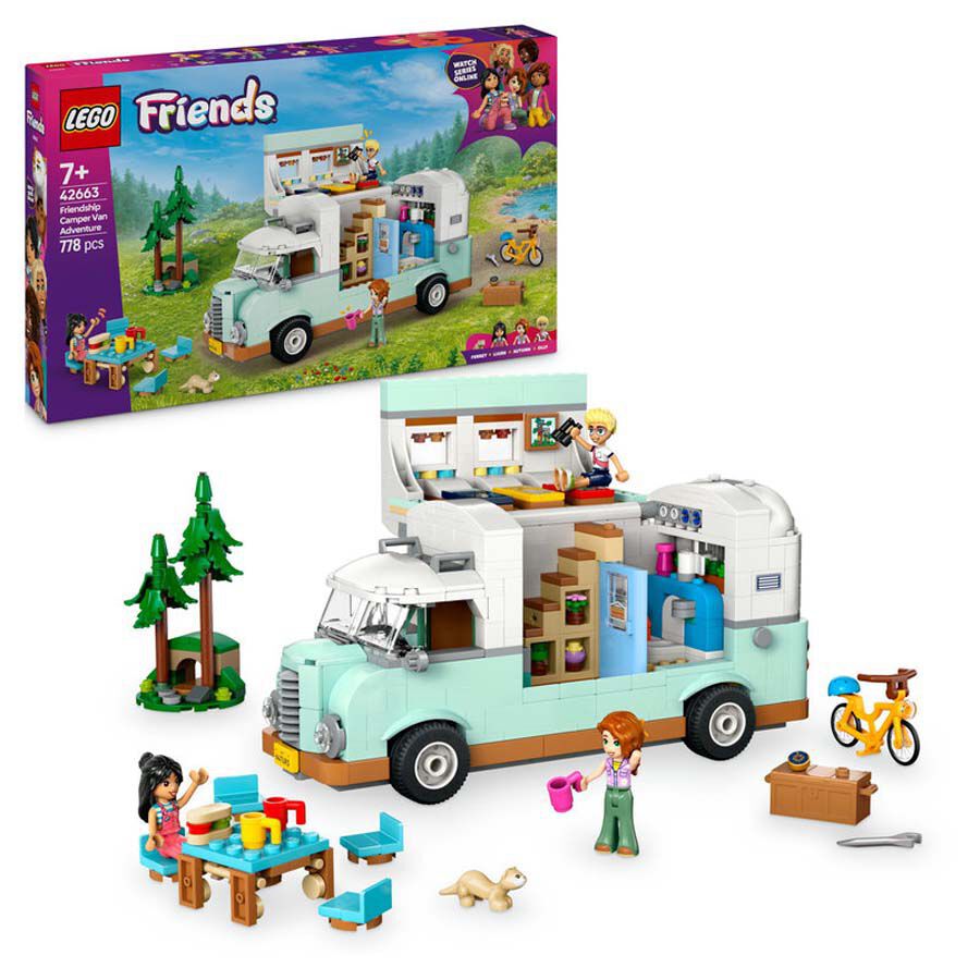 LEGO&reg; LEGO Friends Aventura en la Caravana de la Amistad 42663