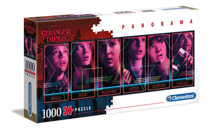 Puzzle Panorama Clementoni Strange Things 1000 peces Puzzle Panorama Clementoni Strange Things 1000 peces