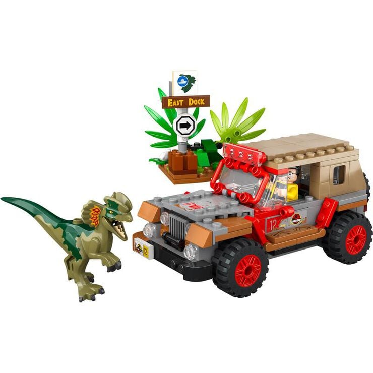 LEGO® Jurassic Park Emboscada al Dilofosaurio 76958
