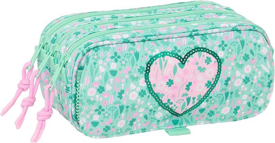 Estuche Triple Safta Cuore