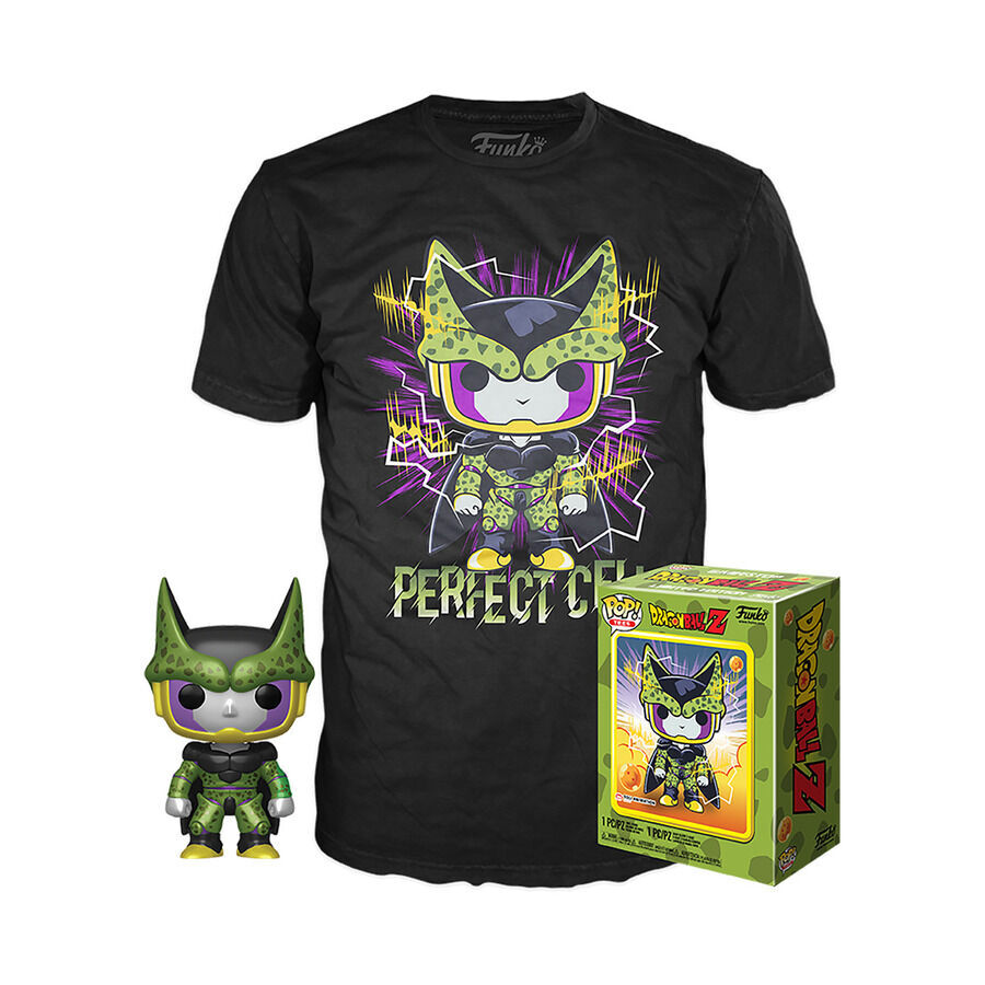 Funko POP! Pack Camiseta Dragon Ball Cell - M
