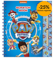 Llibre L&agrave;mina per Rascar Patrulla Peluda