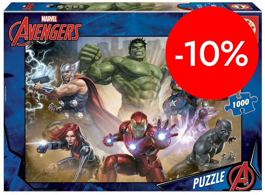 Puzle 1000 peces Avengers