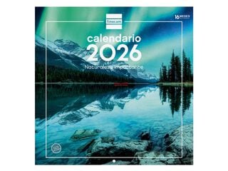 Calendari paret Finocam 30x30 2026 Natural castellà