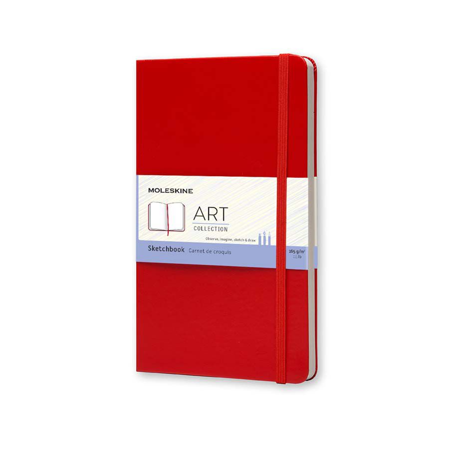 Llibreta Moleskine Esb&oacute;s L vermell