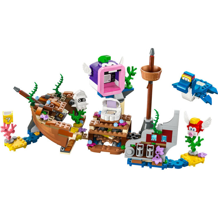 LEGO®  Super Mario Set d'Expansión: Dorrie i el vaixell naufagrat 71432