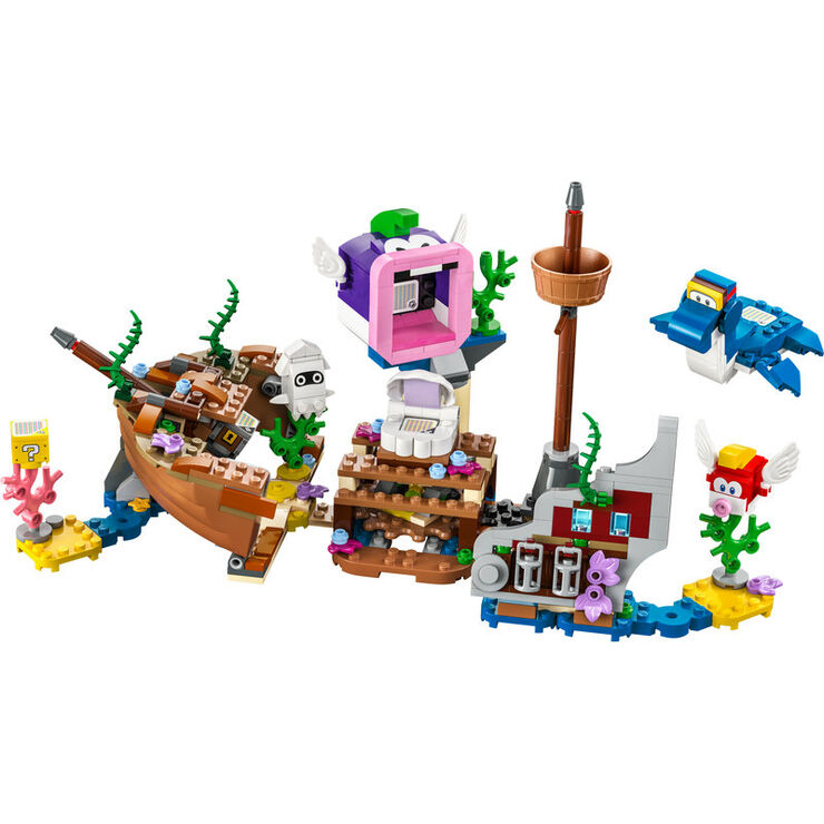 LEGO® Super Mario Set de Expansión: Dorrie y el buque naufragado 71432