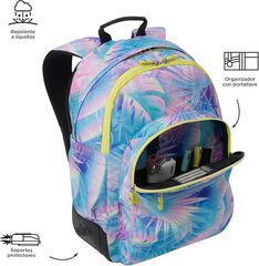 Mochila Totto Rayol Prisma