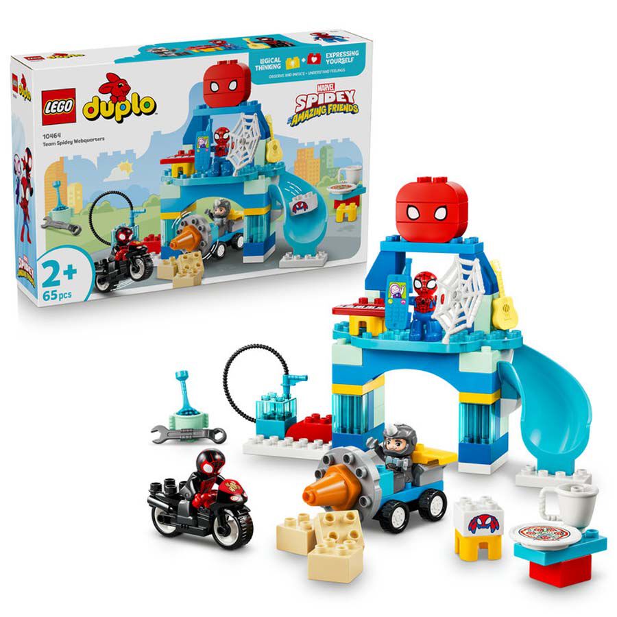 LEGO&reg; DUPLO Disney TM Team Spidey Cuartel Ar&aacute;cnido 10464
