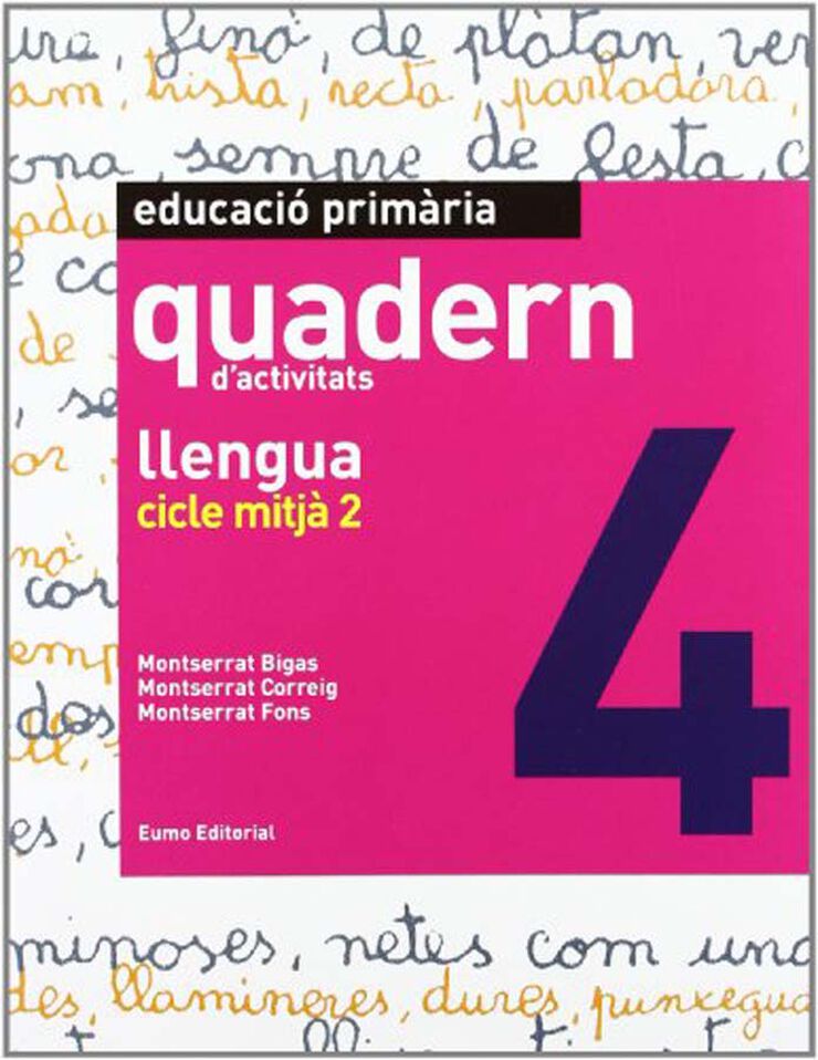Llengua Quadern 12 4t Primària