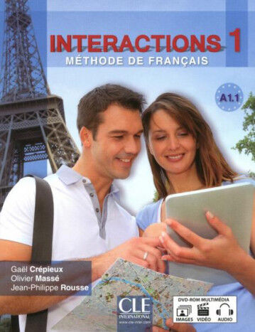 CLE Interactions 1 A1.1/&Eacute;l&egrave;ve+CD Cle 9782090386998