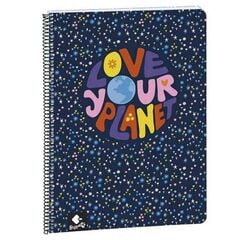 Llibreta esp. A4 Love Your Planet 80F