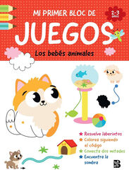 Mi primer bloc de juegos: Los beb&eacute;s animales