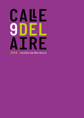 Calle del Aire. Revista de literatura, 9 Calle del Aire. Revista de literatura, 9