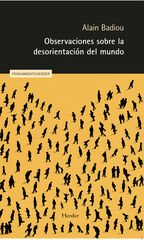 Observaciones sobre la desorientación del mundo Observaciones sobre la desorientación del mundo