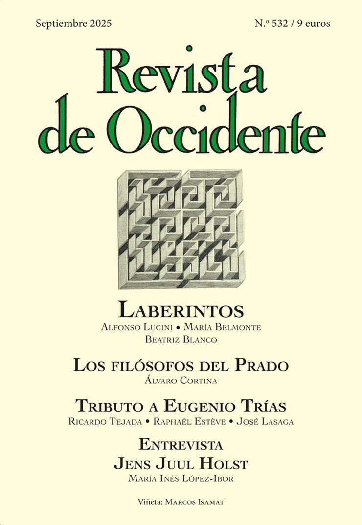 Revista de Occidente 532: Laberintos