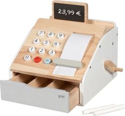 Caixa registradora de fusta