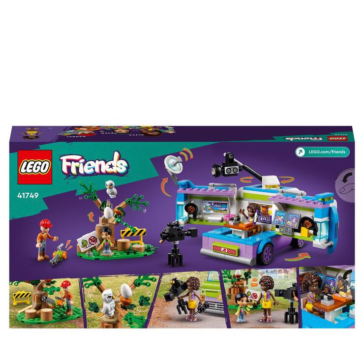 LEGO® Friends Unitat Mòbil de Noticies 41749