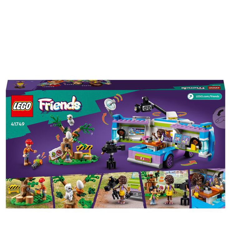 LEGO® Friends Unidad Móvil de Noticias 41749