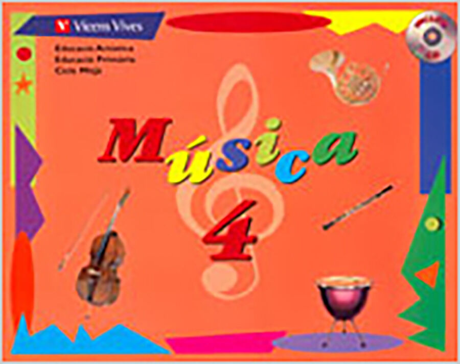 M&uacute;sica/Cateura PRIM&Agrave;RIA 4 Vicens Vives 9788431661823