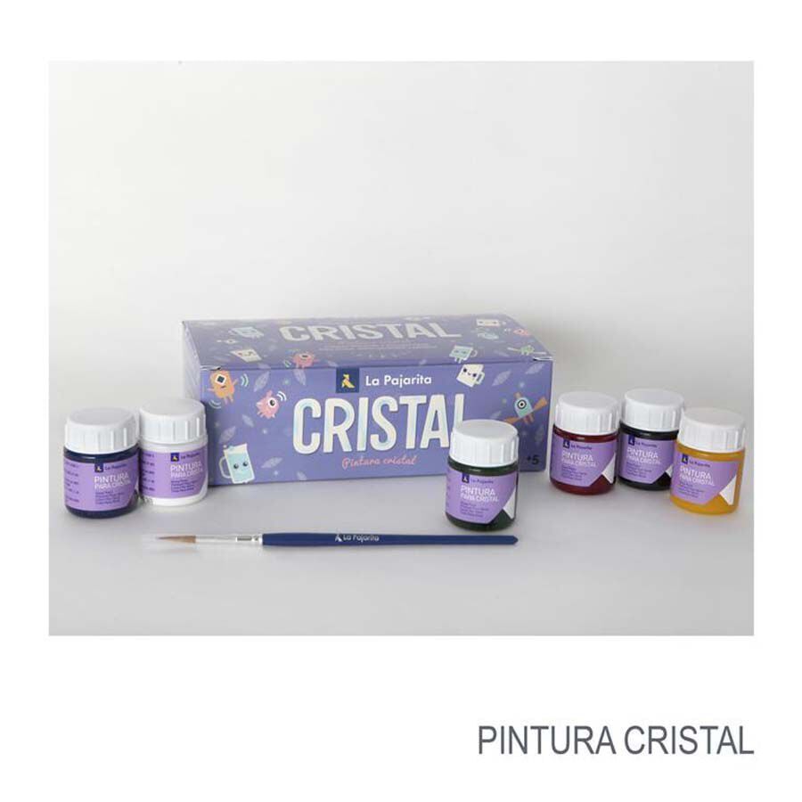 Kit Pintura para cristal La Pajarita 6 colores