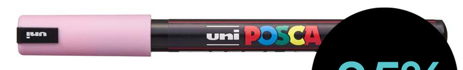 Rotulador Posca PC-1MR 0,7mm rosa claro