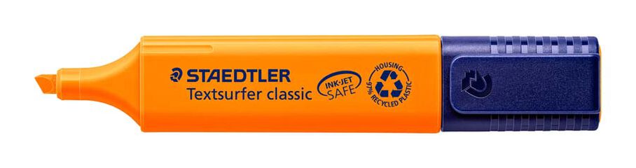 Marcadores fluoresecente Staedtler Textsurfer naranja 10u
