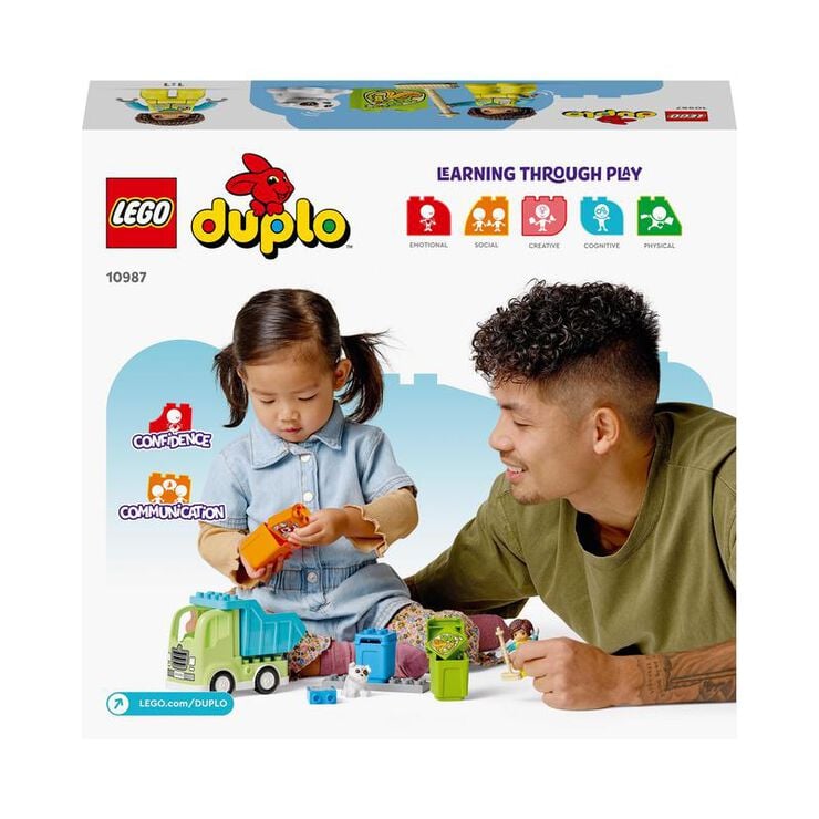 LEGO® DUPLO Camión de Reciclaje de la Basura 10987