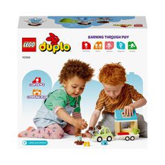 LEGO® Duplo Casa Familiar con Ruedas y Coche 10986