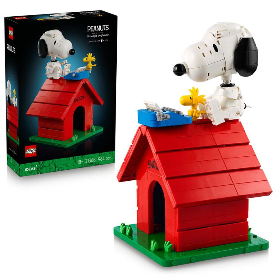 LEGO&reg; Ideas Peanuts: La caseta de Snoopy 21368